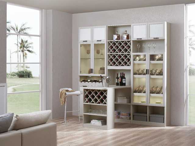 現(xiàn)代簡約風酒柜