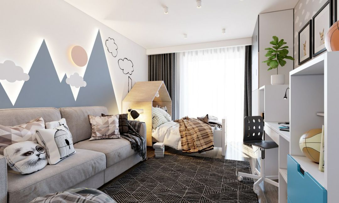 現(xiàn)代簡約兒童房